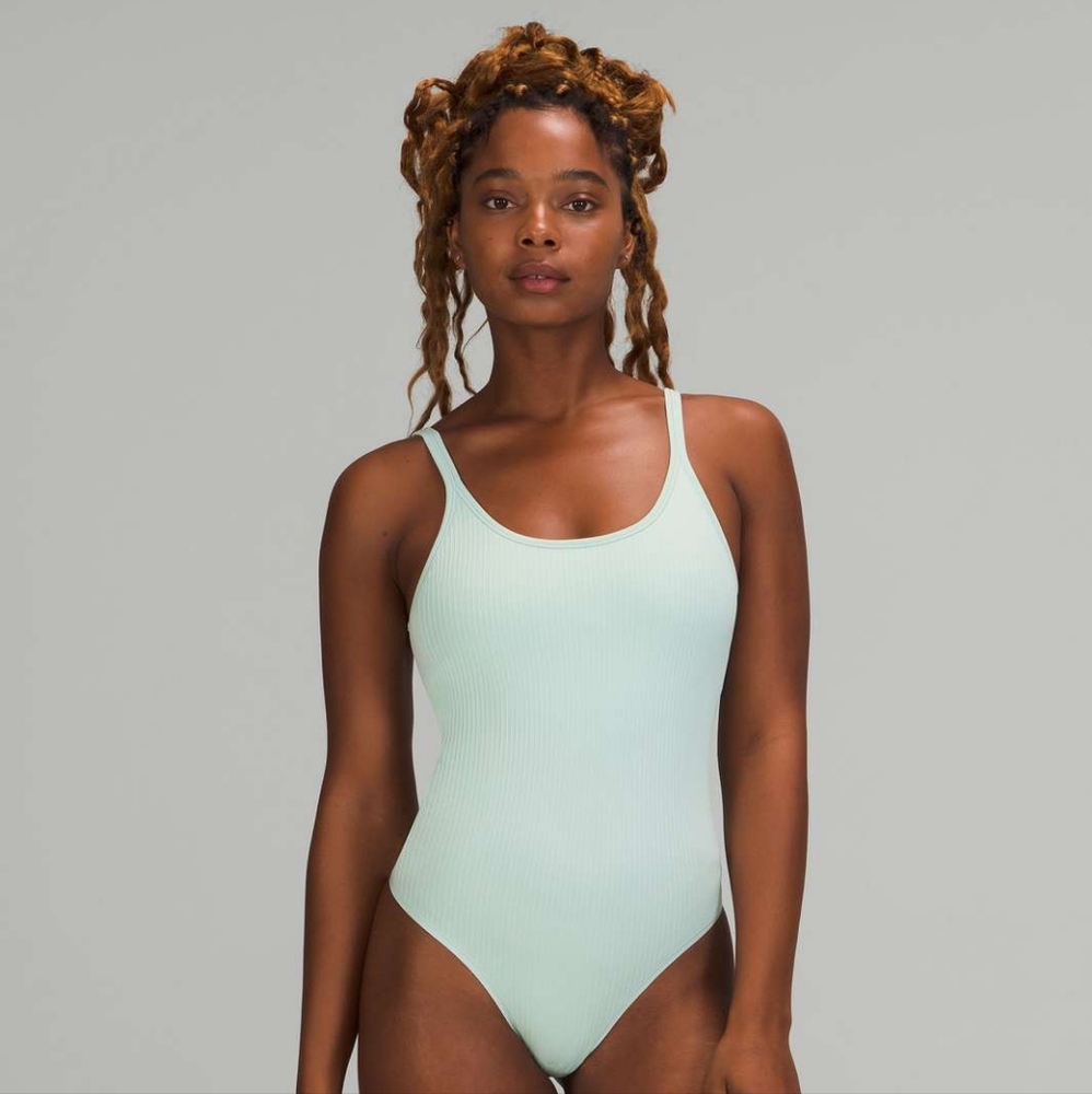Ebb to Street Bodysuit - Delicate Mint